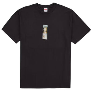 Supreme FW26 Prayer Card Box Logo Black Tee