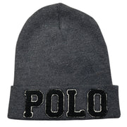 Vintage Polo Ralph Lauren Embroidered Grey Beanie