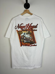 Vintage Harley Davidson North Carolina White Tee