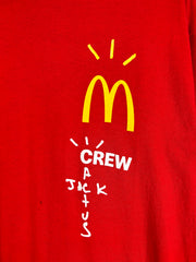 Travis Scott Cactus Jack x McDonalds Red Tee