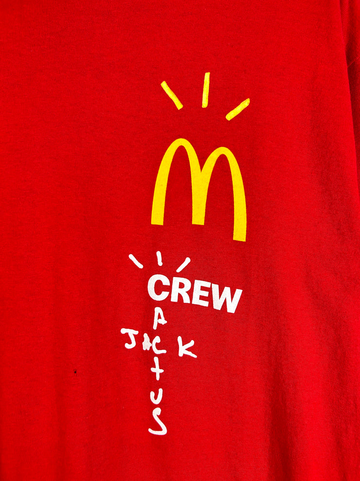 Travis Scott Cactus Jack x McDonalds Red Tee