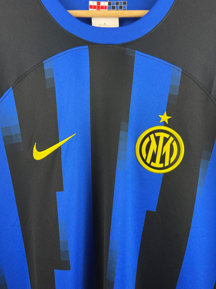 Nike 2023 Inter Milan Home Blue & Black Soccer Jersey