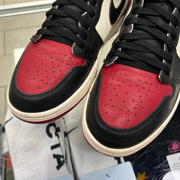 Jordan 1 Bred Toe 2018