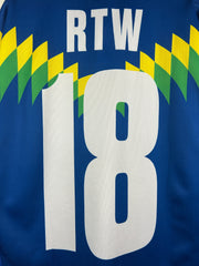 Corteiz SS24 Club America Brasil Blue Football Jersey