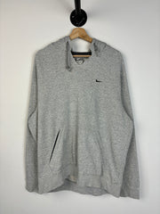 Vintage Nike Mini Swoosh Grey Hoodie