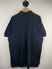 Vintage 90s Nike Golf Black Polo Shirt