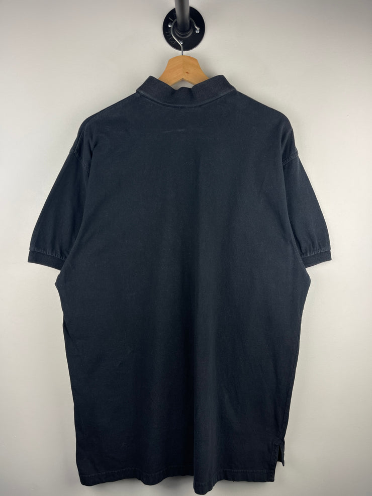 Vintage 90s Nike Golf Black Polo Shirt