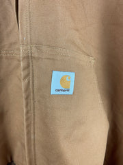 Carhartt Active Beige Hooded Work Jacket