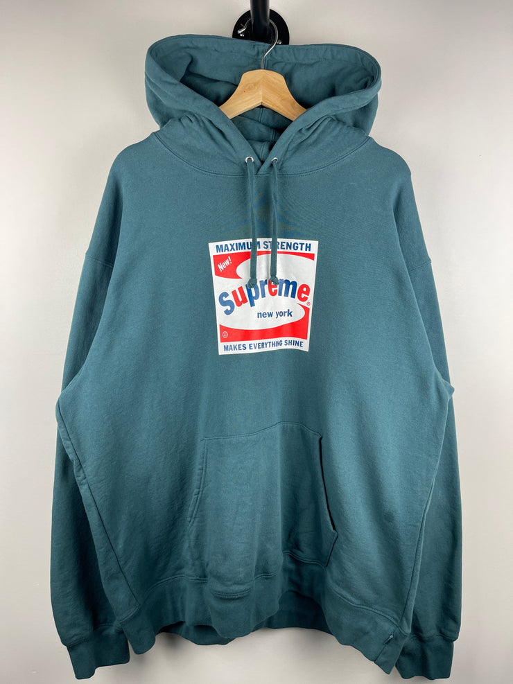Supreme SS21 Shine Slate Hoodie