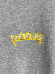 Supreme SS19 Fronts Grillz Heather Grey Tee