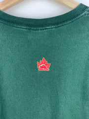 Vintage 90s Sleeman Canada's Premium Beer Green Tee
