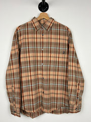 Vintage 90s Stussy Flannel Button Up Shirt