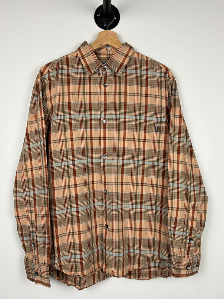 Vintage 90s Stussy Flannel Button Up Shirt
