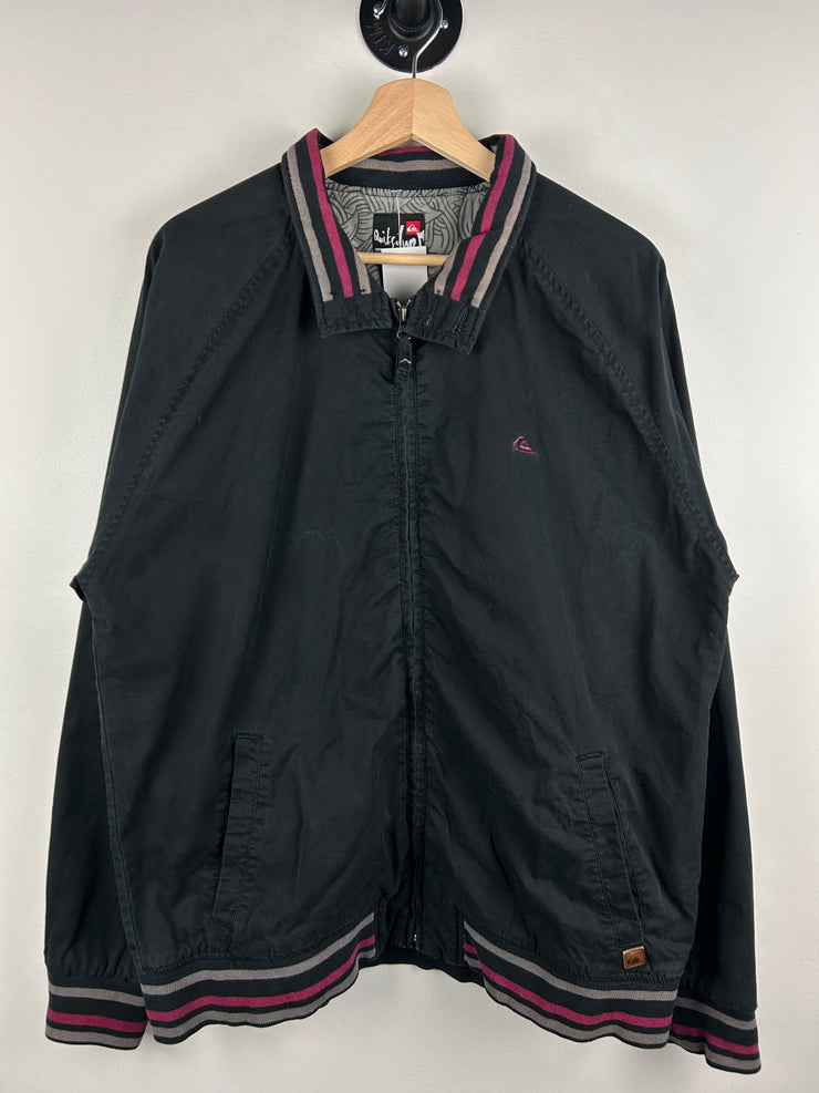 Vintage Quiksilver Black Harrington Jacket