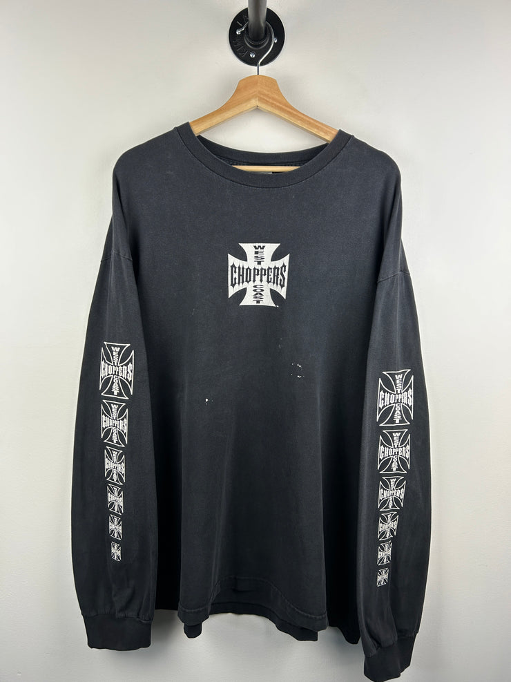 Vintage West Coast Choppers Long Beach Black Long Sleeve