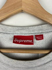 Supreme FW19 Breed Ash Grey Crewneck