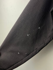 Vintage 90s Carhartt Spellout Embroidered Black Hoodie