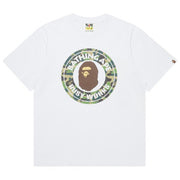 Bape 1st Camo Busy Works White Tee