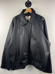 Vintage Convington Black Leather Bomber Jacket