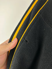 Vintage NFL Pittsburgh Steelers Black Quarter Zip Fleece Sweater