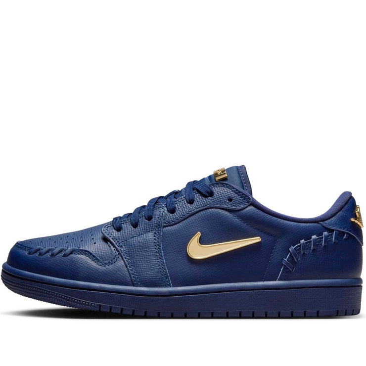 Jordan 1 Low Method Of Make Midnight Navy Metallic Gold