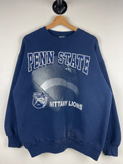 Vintage 90s Penn State Nittany Lions Football Navy Crewneck