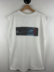 Vintage 90s Nike Golf Tiger Woods White Cut Off Tank Top