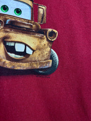 Vintage 2006 Disney Cars Movie Promo Red Tee