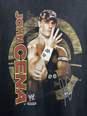 Vintage WWE John Cena You Cant See Me Black Tee