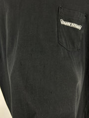 Chrome Hearts Shoulder Logo Spellout F*ck You Black Tee