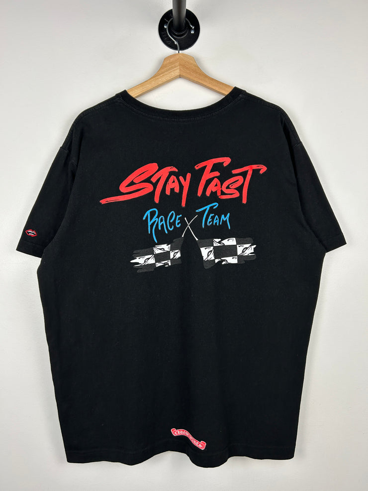 Chrome Hearts Matty Boy Stay Fast Black Tee