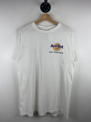 Vintage 90s Hard Rock Café San Francisco White Tee