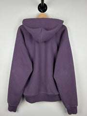 Stussy Block Sport Grape Zip Up Hoodie