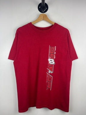 Vintage Nascar Dale Jr Budweiser Red Tee
