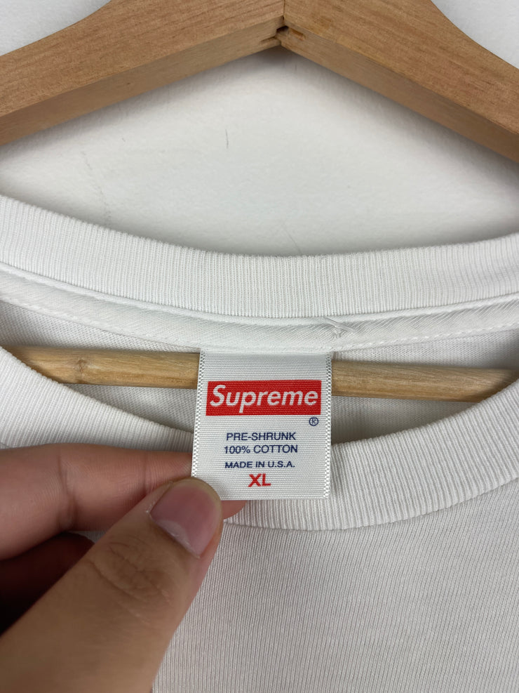 Supreme SS20 Motion Logo White Tee