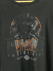 Vintage 90s Harley Davidson Alberta Black Long Sleeve