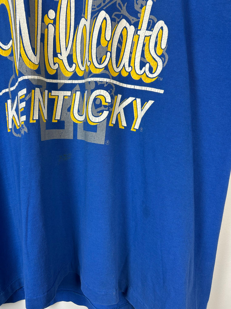 Vintage 90s Kentucky Wildcats Blue Tee