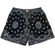 Studio 1999 x VMH Black Paisley Mesh Shorts