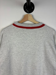 Vintage Ball State Indiana University Grey & Red Crewneck