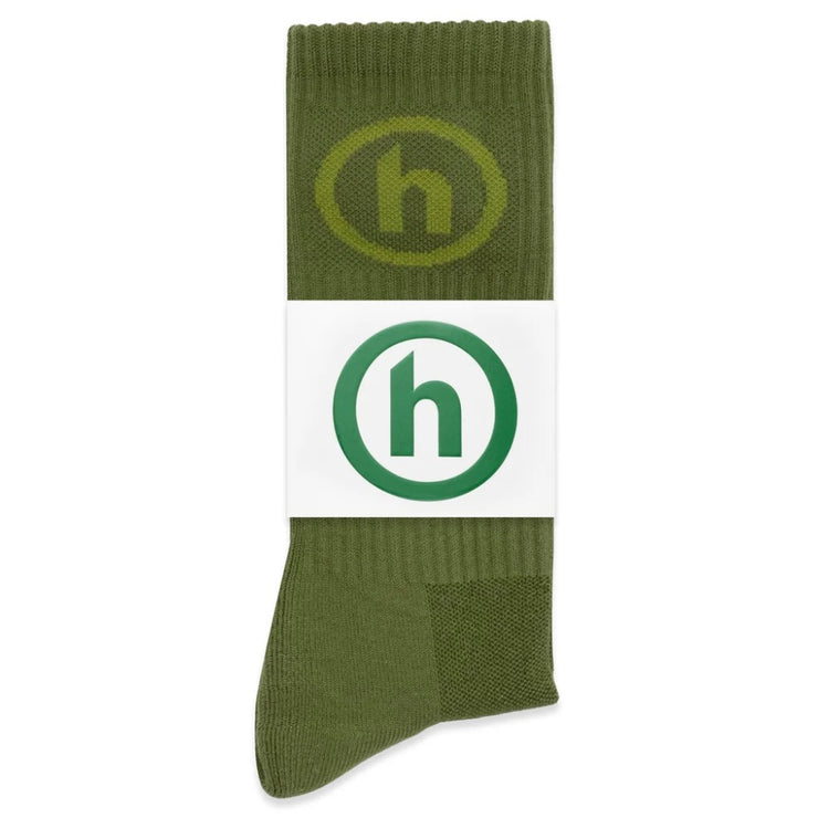 Hidden NY Core Olive Socks