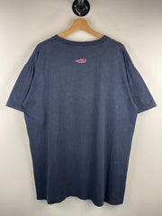 Vintage 90s Aeropostale Spellout Faded Navy Tee