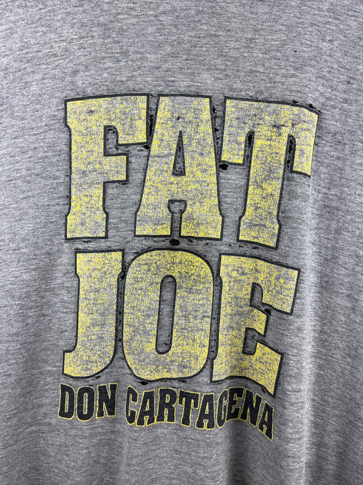 Vintage 90s Levis Fat Joe Don Cartagena Album Grey Rap Tee