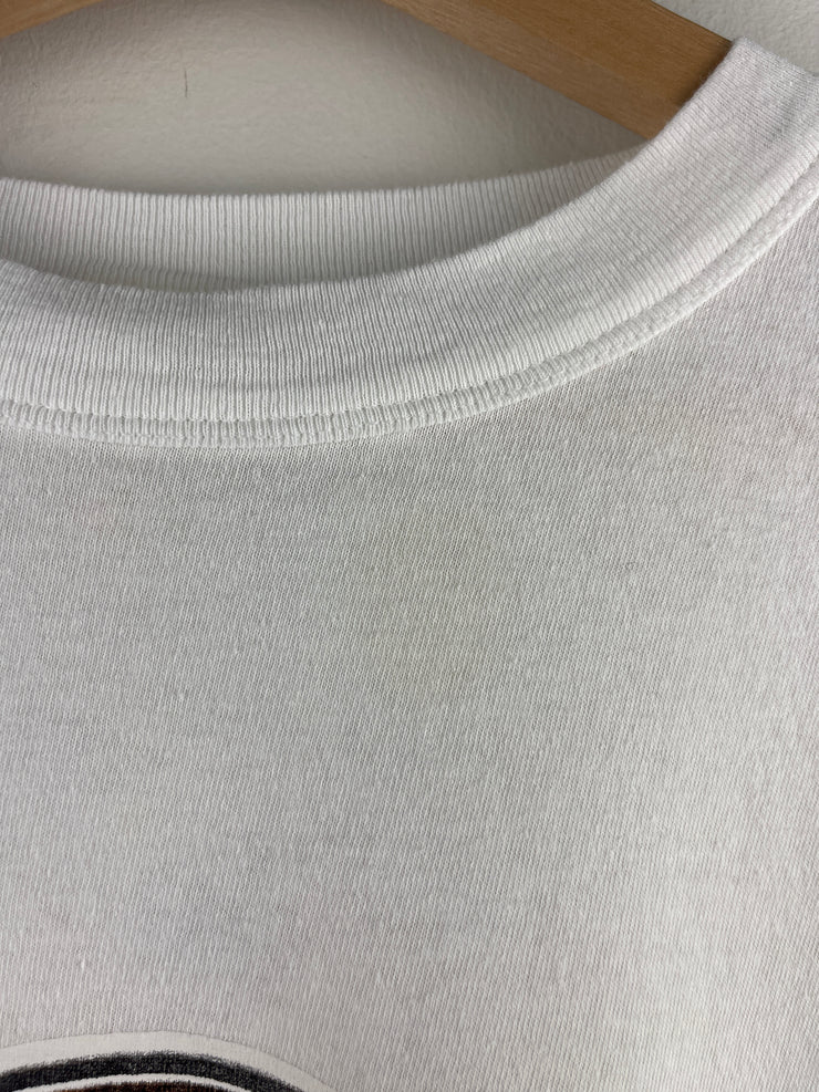 Vintage 90s Hard Rock Café Jerusalem White Tee