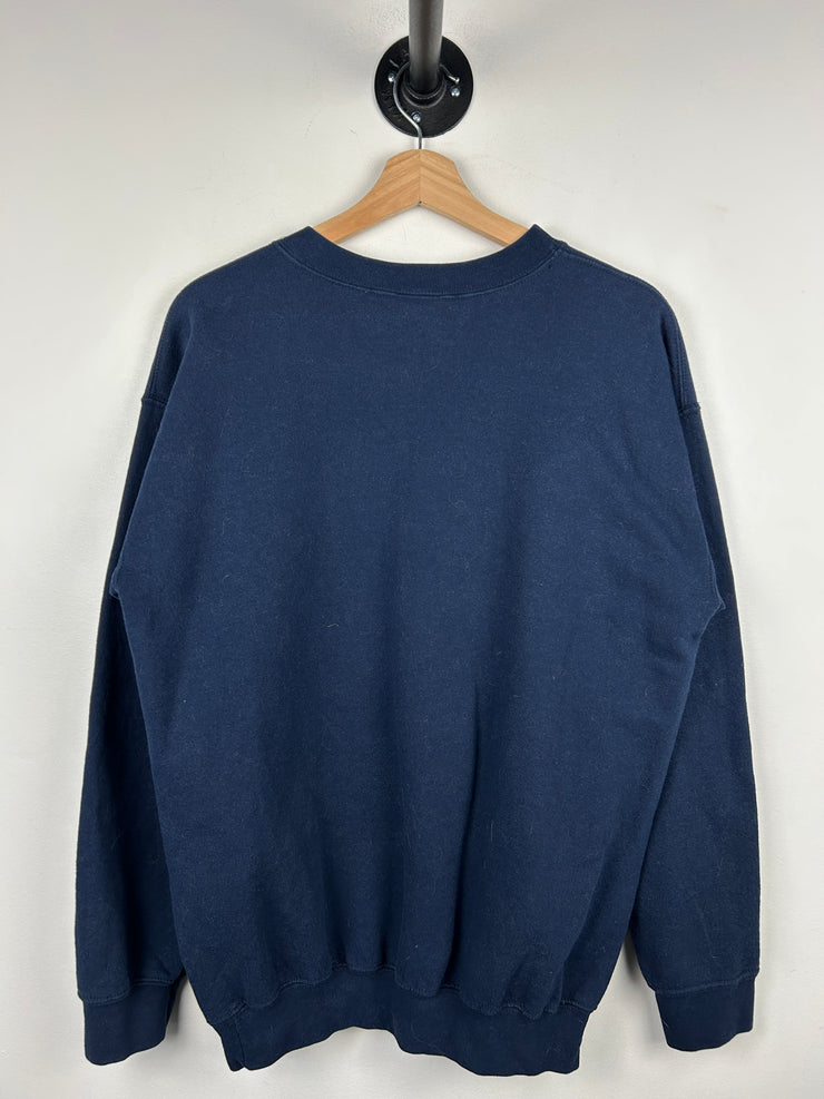 Vintage NHL Buffalo Sabres Navy Crewneck
