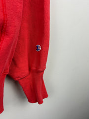 Vintage 90s Champion Reverse Weave Faded Red Crewneck