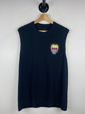 Vintage Shitzengiggles Cycle Circus Black Tank Top