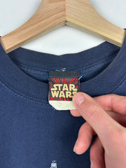 Vintage 90s Star Wars Episode 1 Anakin Skywalker Navy Tee
