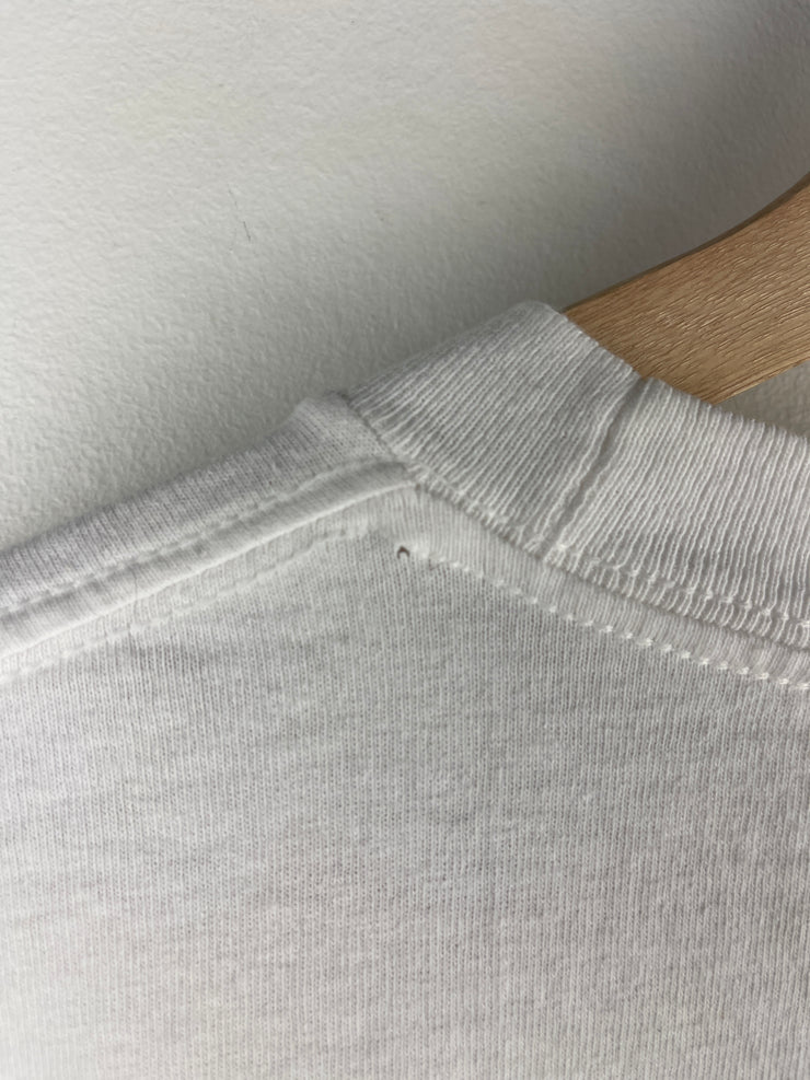 Vintage West Coast Choppers Chrome Logo White Tee