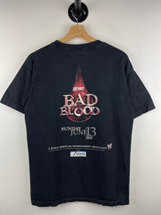 Vintage 2004 WWE Bad Blood Shawn Michaels VS Triple H Black Tee