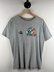 Vintage 2003 Super Mario Bros Grey Tee